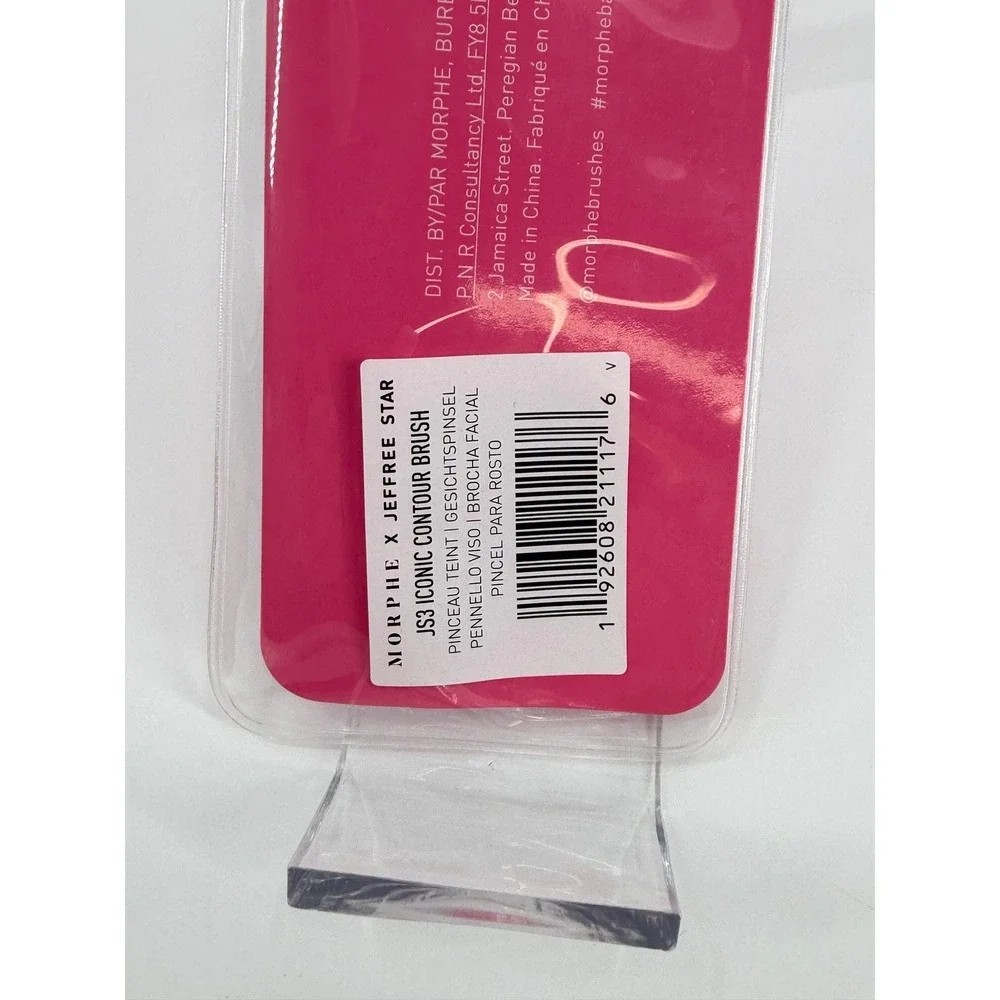 Morphe X Jeffree Star JS3 Iconic Contour Brush Pink Makeup Tool New In Bag
